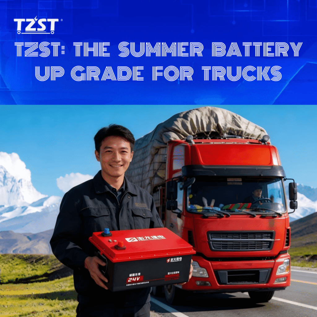 WHY PRO DRIVERS UPGRADE TO TZST TRUCK BATTERY BEFORE SUMMER