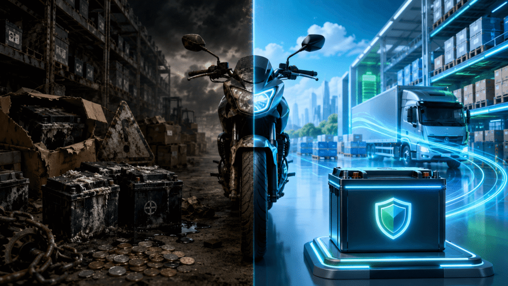 sodium ion vs lead acid motorcycle battery