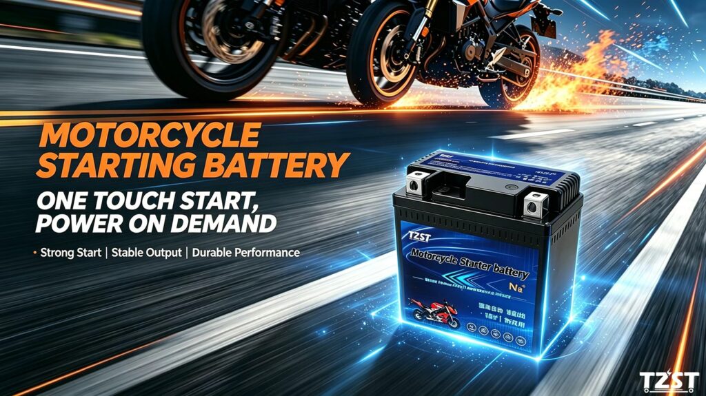 sodium-ion motorcycle starter battery