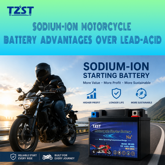Top Sodium-Ion Motorcycle Battery Advantages That Outperform Lead-Acid Options in 2026