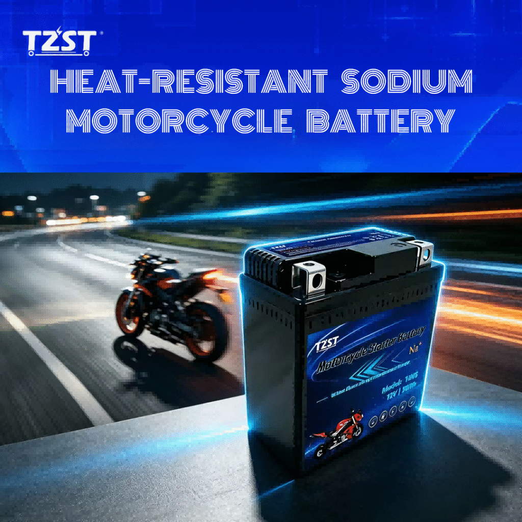 Give Your Motorcycle a “Cool” Sodium-Ion Motorcycle Starter Battery Under the Scorching Sun